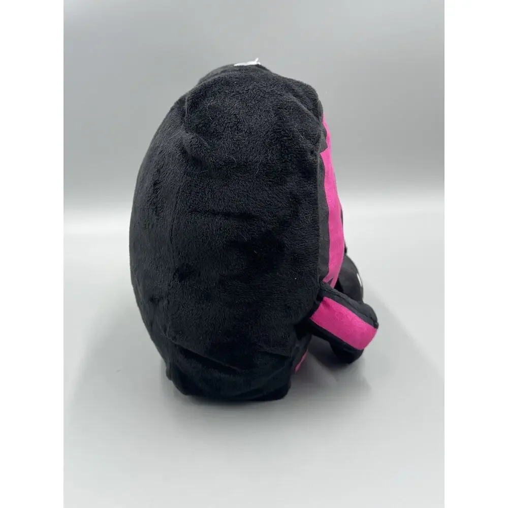 Pink Black Video Gamer Holding Controller Plush 10” Stuffed Toy BMI